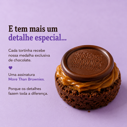 TORTINHA BROWNIE | Sem Glúten