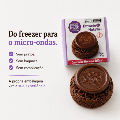 TORTINHA BROWNIE | Sem Glúten